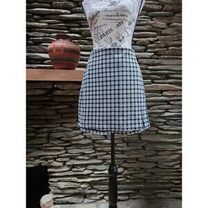 Size S Divided H&M Plaid Mini Skirt